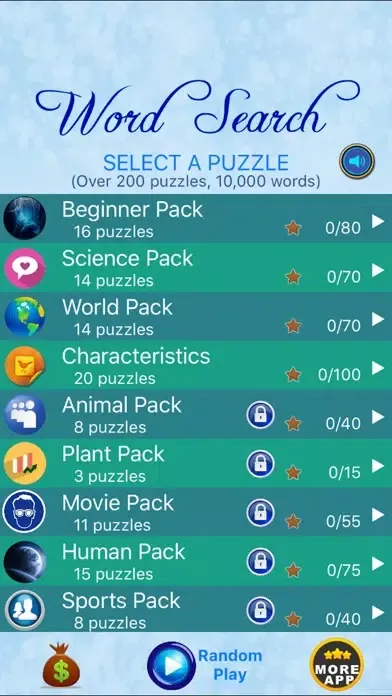 Capturas de pantalla de Word Search - Find Crosswords