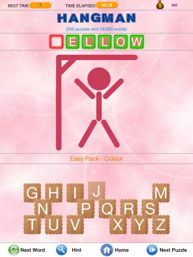 Capturas de pantalla de Hangman - Search and Crack Hidden Word Puzzle iPad 