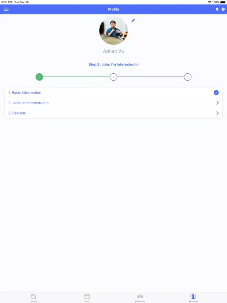 Jobs007 - Singapore Job Search iPad  スクリーンショット