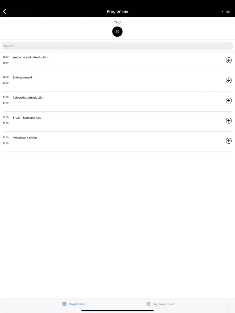 Screenshot di MTN APP AWARDS iPad 