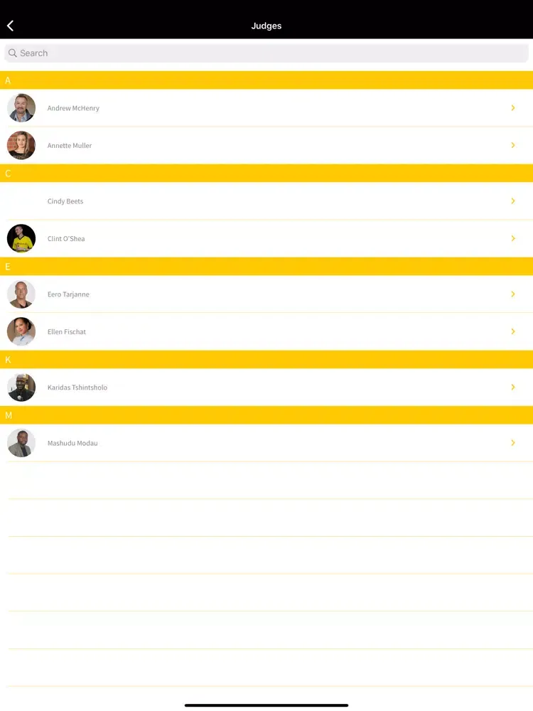 Screenshot di MTN APP AWARDS iPad 