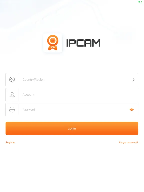 iCareCam iPad  Ekran Görüntüleri
