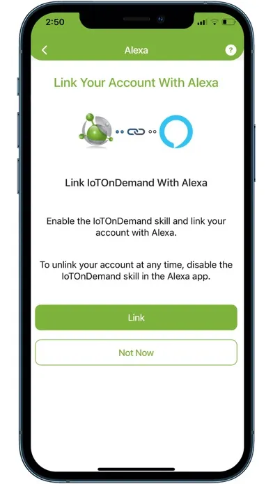 Zrzuty ekranu IoTOnDemand Smart App