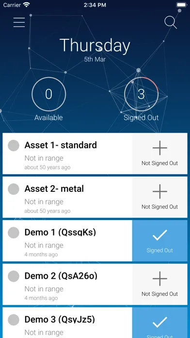 Atlas - Asset Tracker Screenshots