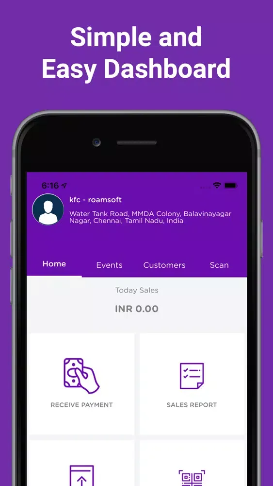 Tangkapan skrin IOUPay Merchant