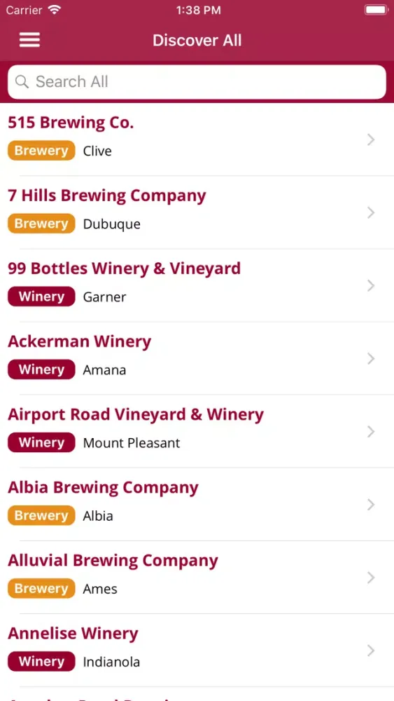 Скриншоты Iowa Wine and Beer