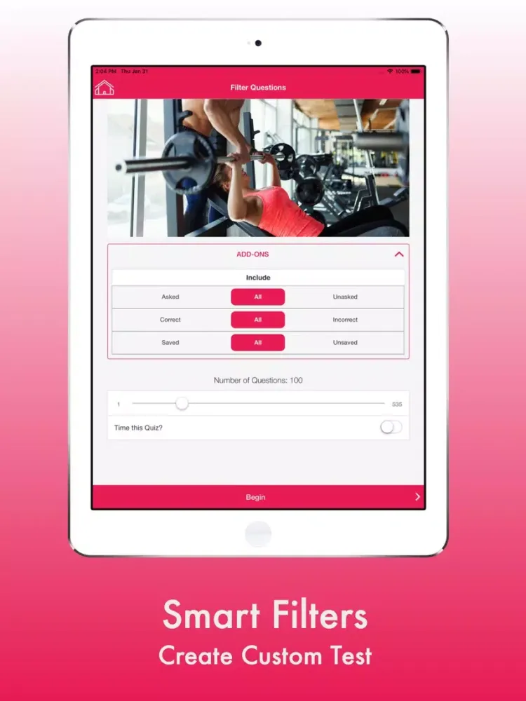 ACSM (CPT) Mastery iPad  Screenshots