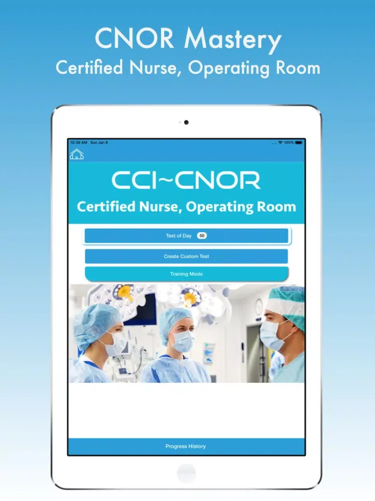 Capturas de pantalla de CNOR Prep iPad 