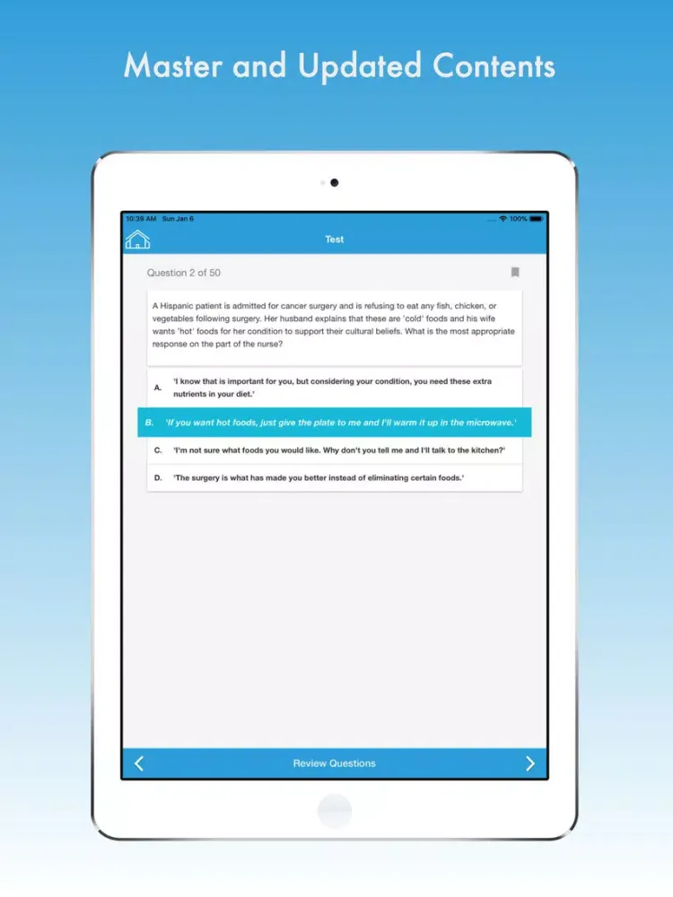 Capturas de pantalla de CNOR Prep iPad 