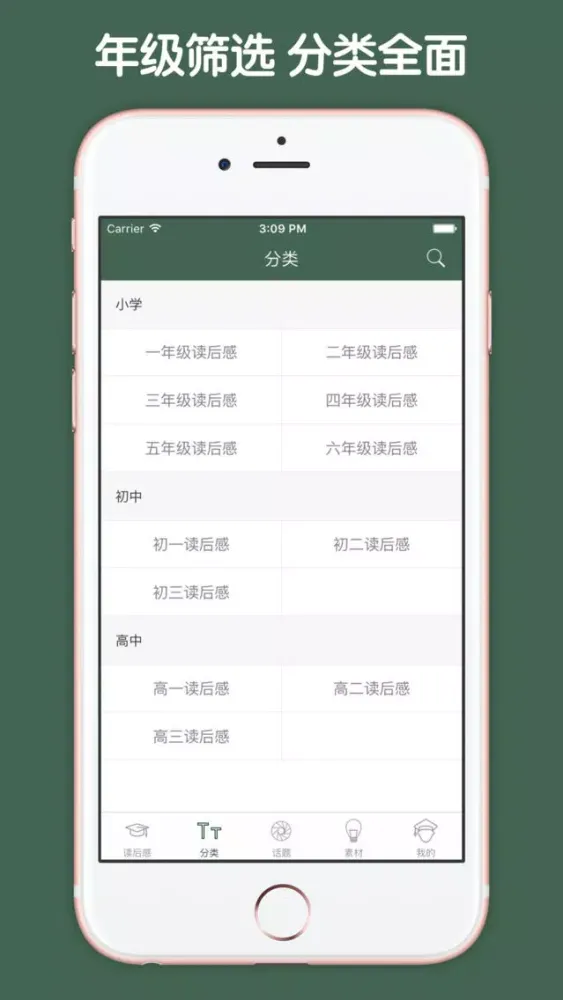 读后感大全应用截图