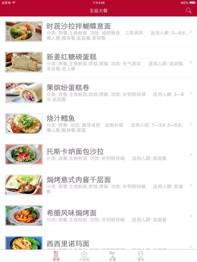 圣诞大餐 - 自制美味圣诞佳肴 iPad  Ekran Görüntüleri
