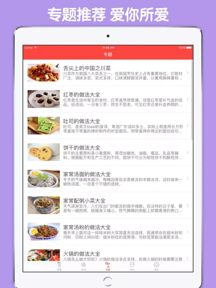 新加坡菜大全 - 新加坡美食 iPad  Screenshots