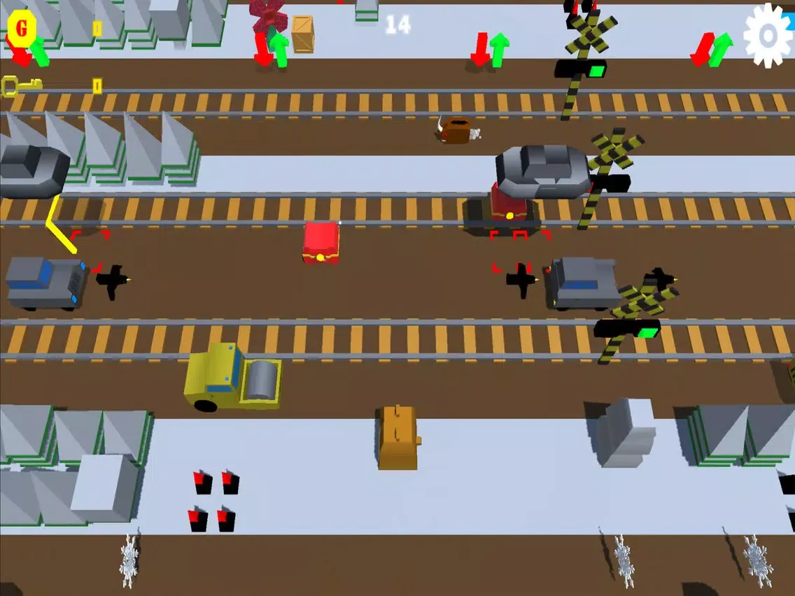 Скриншоты crazy road - traffic rush iPad 