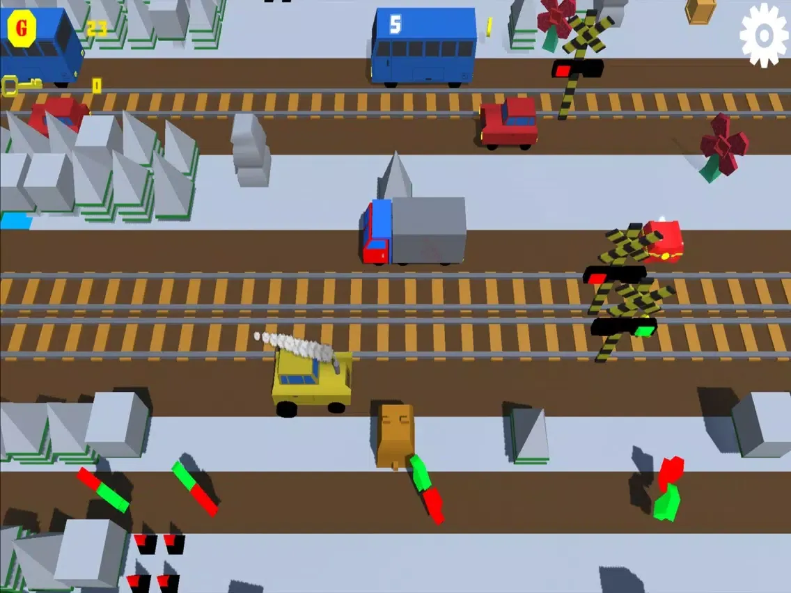 Скриншоты crazy road - traffic rush iPad 