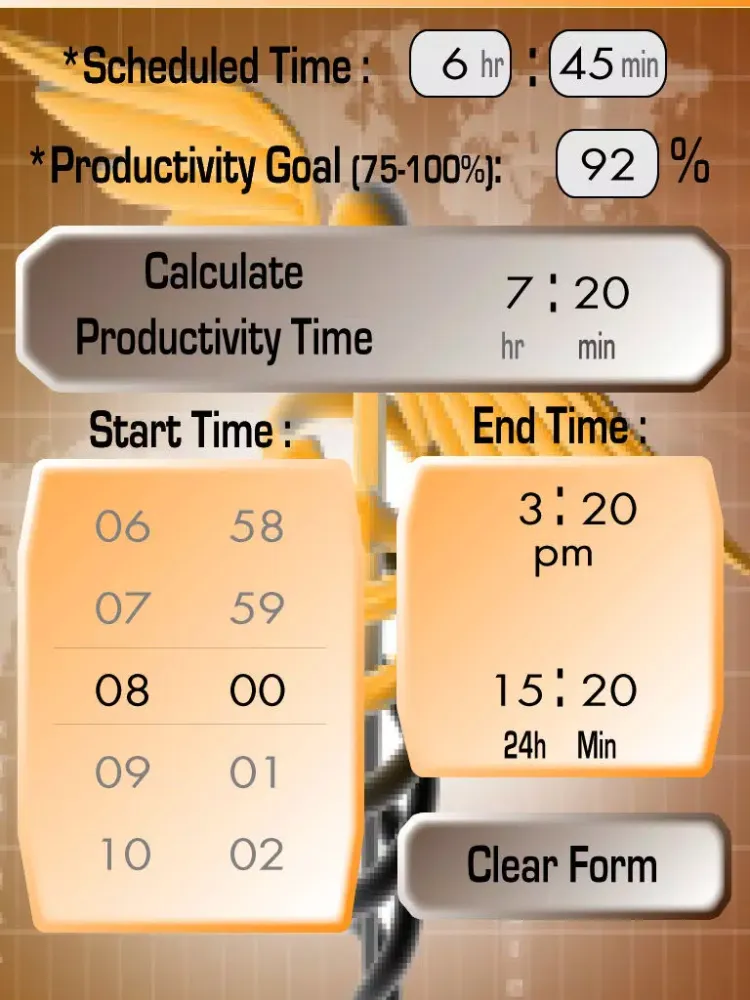 Zrzuty ekranu Prod Calc iPad 