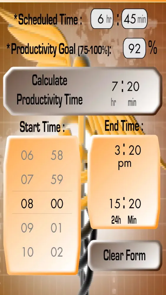 Zrzuty ekranu Prod Calc