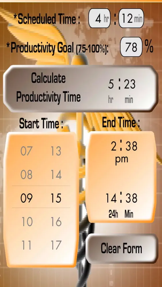 Zrzuty ekranu Prod Calc