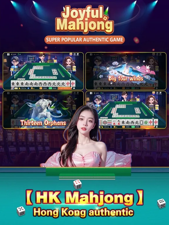 Joyful Mahjong - Lami、Casino iPad  স্ক্রিনশট