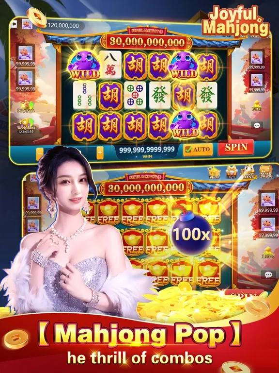 Joyful Mahjong - Lami、Casino iPad  স্ক্রিনশট