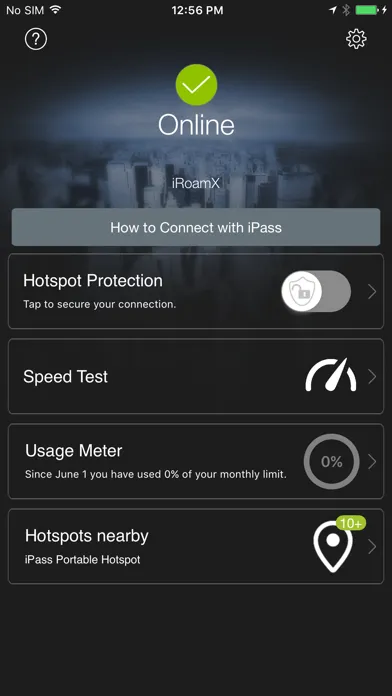 Скриншоты iPass SmartConnect™