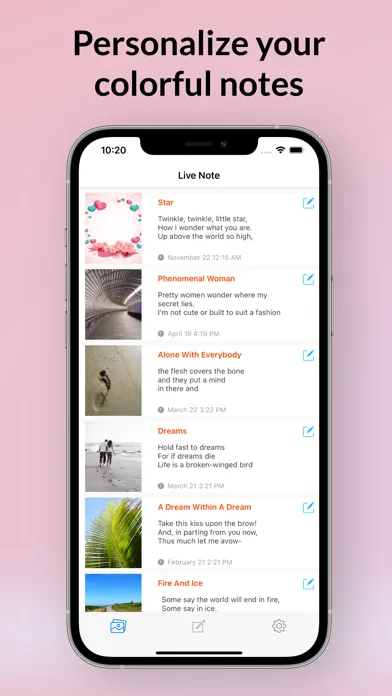 Live Note (Lite)應用截圖