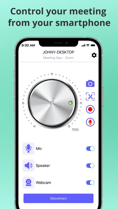 صور Live Meeting Control