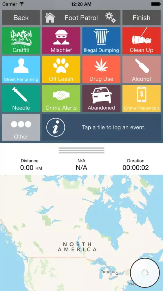 iPatrol+ Ekran Görüntüleri