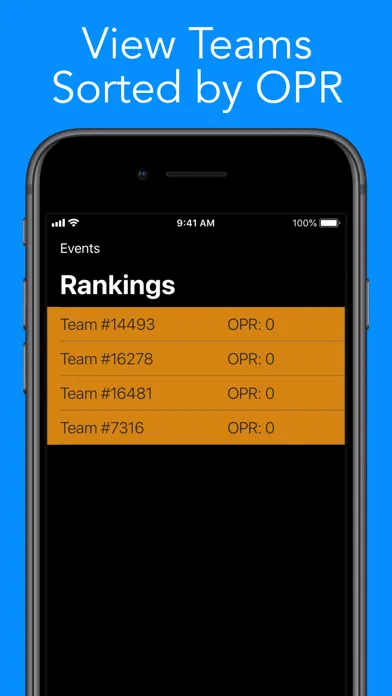 FTC OPR Calc by Avikam C. スクリーンショット