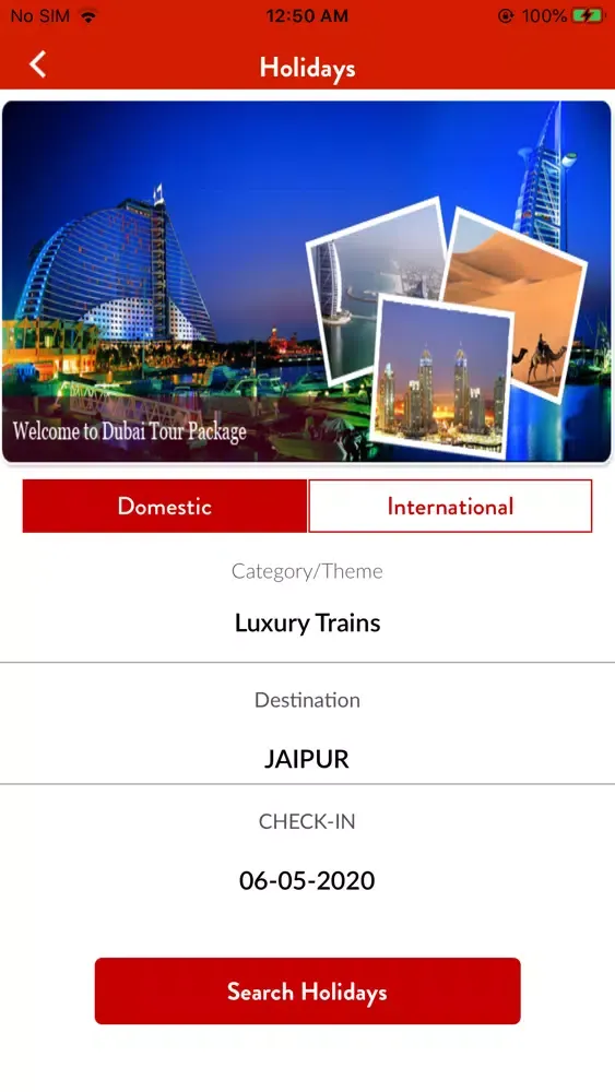 Screenshot di iPay services
