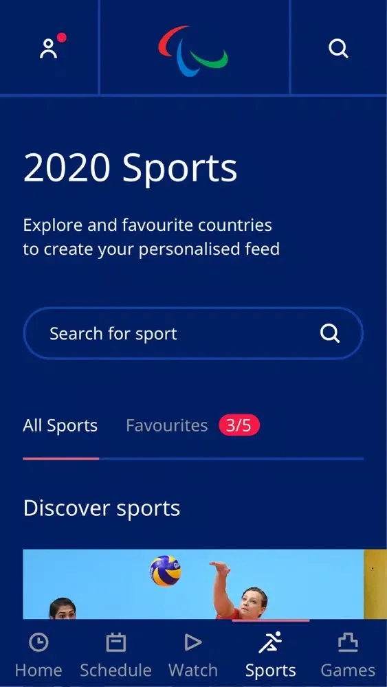 Paralympics LIVE स्क्रीनशॉट