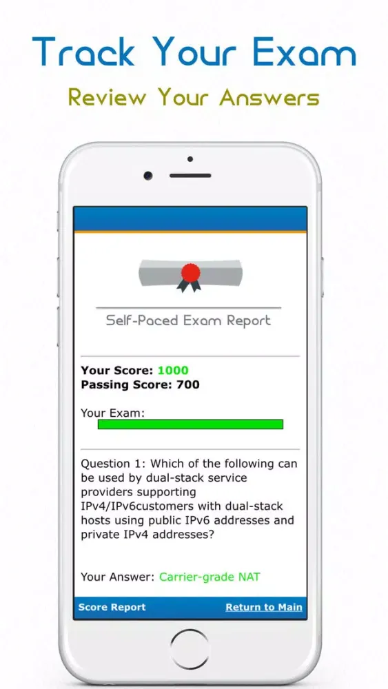 ภาพหน้าจอของ 210-065: CCNA Collaboration - Certification App