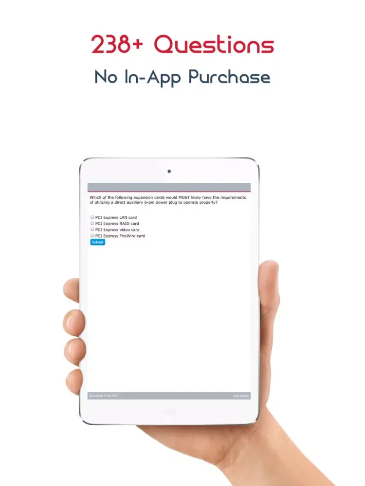 220-901: CompTIA A+ iPad  Screenshots