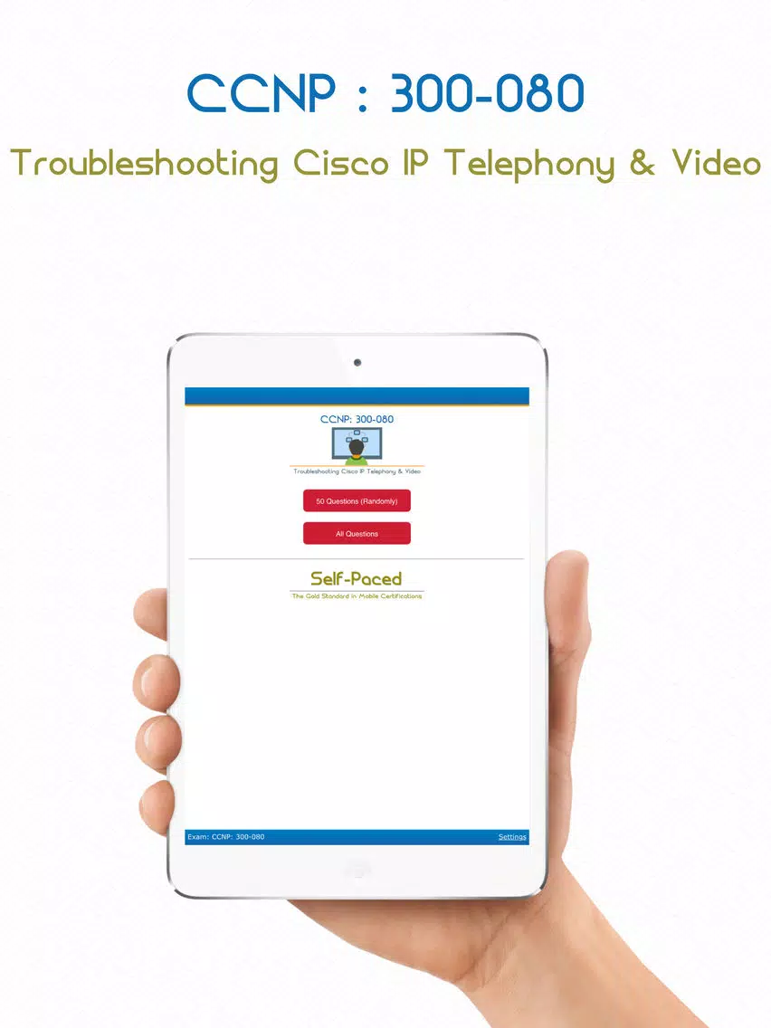 صور 300-080: CCNP Collaboration - Certification App iPad 