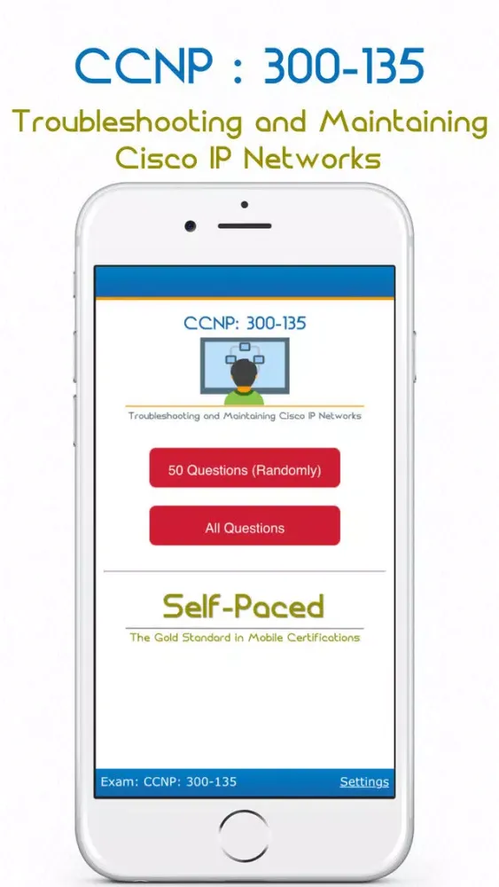 Скриншоты 300-135: CCNP TSHOOT - Certification App