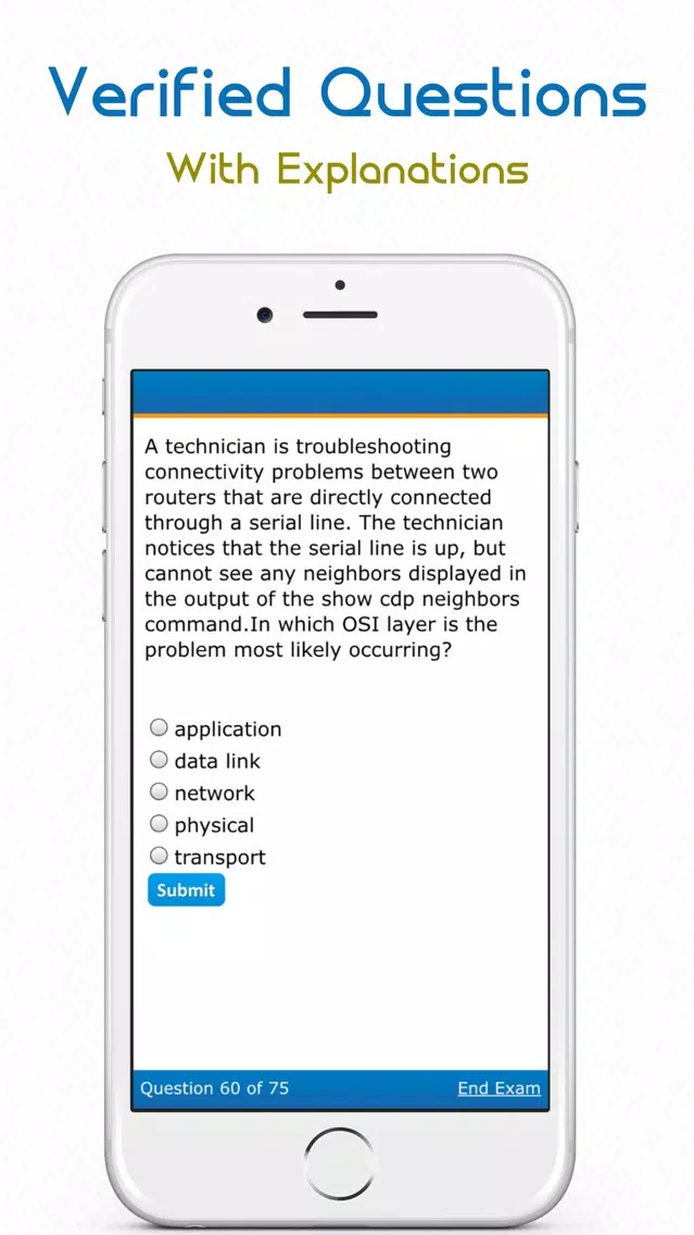 Capturas de pantalla de 300-135: CCNP TSHOOT - Certification App