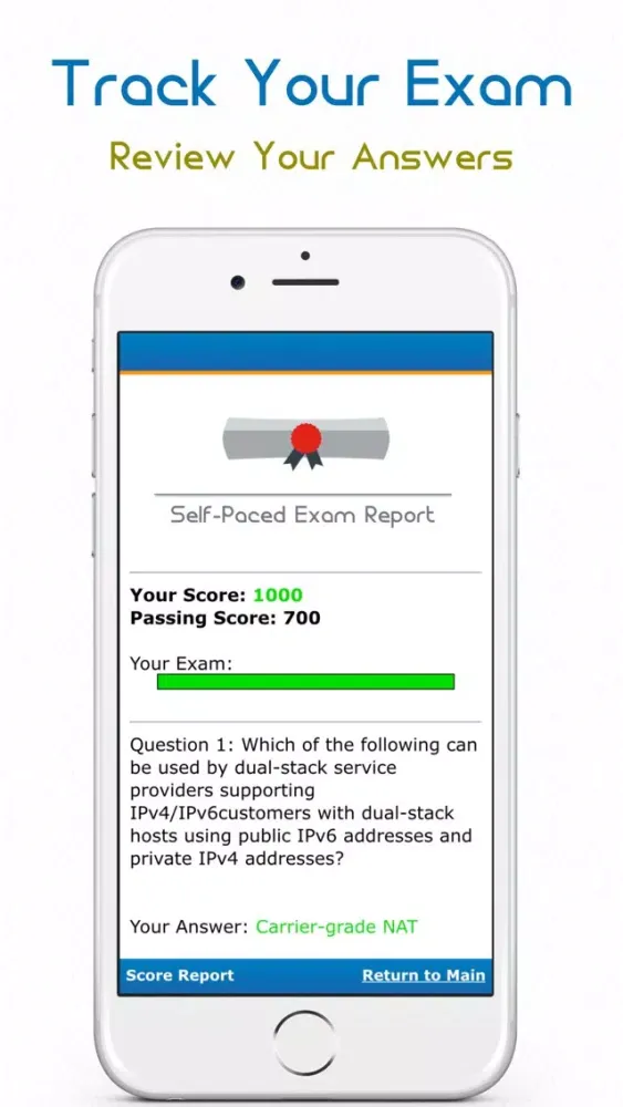 Скриншоты 300-135: CCNP TSHOOT - Certification App