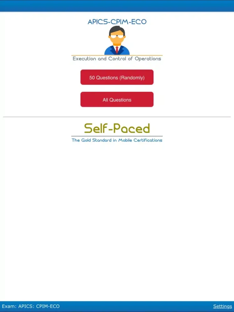 Скриншоты APICS: CPIM-ECO -Certification App iPad 