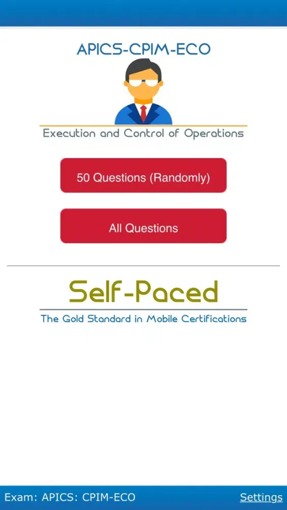 Скриншоты APICS: CPIM-ECO -Certification App