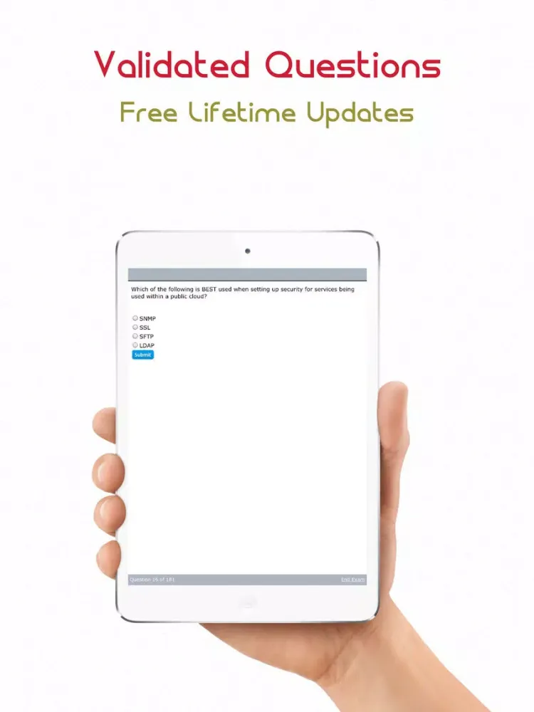 Capturas de tela do CLO-001: CompTIA Cloud Essentials - Self-Paced iPad 