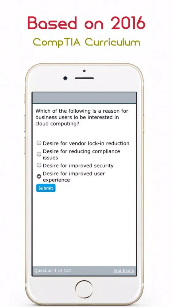 Capturas de tela do CLO-001: CompTIA Cloud Essentials - Self-Paced