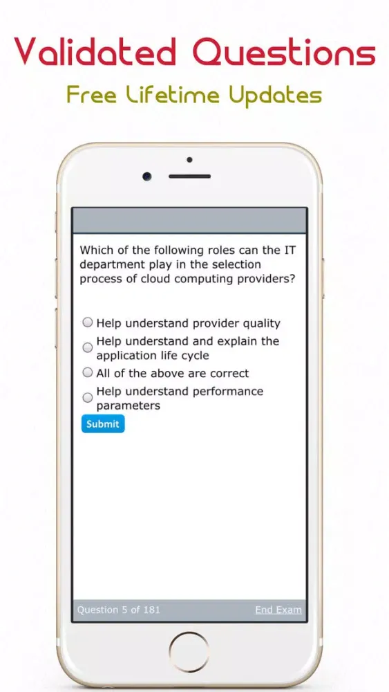 Capturas de tela do CLO-001: CompTIA Cloud Essentials - Self-Paced