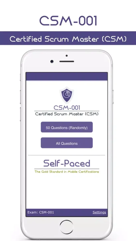 Tangkapan layar CSM: Certified Scrum Master