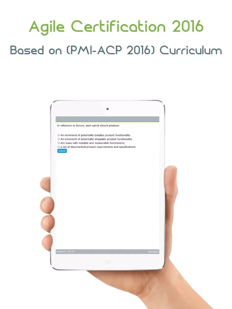 PMI-ACP: Agile Certified Practitioner iPad  سکرین شاٹس