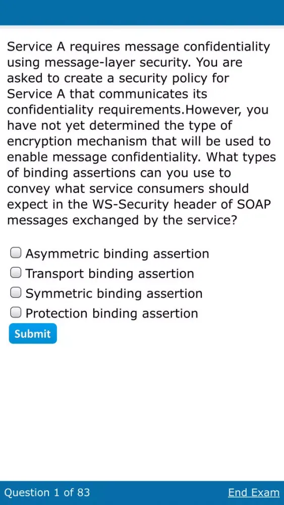 SOA: S90-19A - Advanced SOA Security স্ক্রিনশট