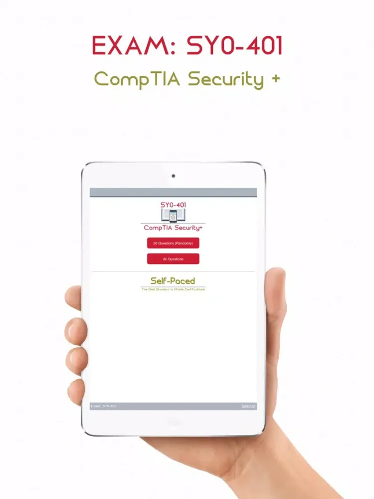 صور SY0-401: CompTIA Security+ iPad 