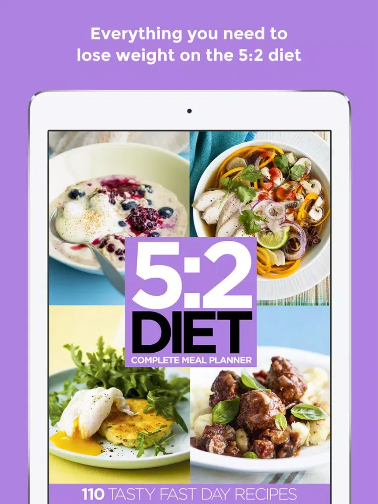 5:2 Diet Complete Meal Planner iPad 应用截图