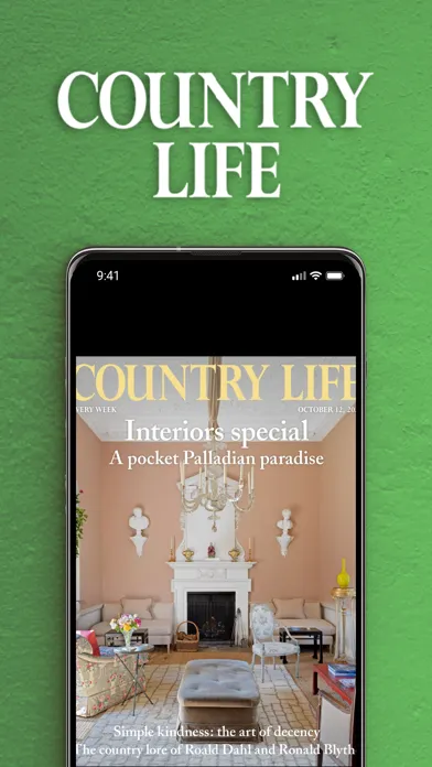 Ảnh chụp màn hình của Country Life Magazine NA