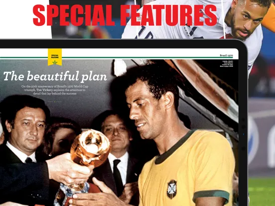 World Soccer Magazine iPad  स्क्रीनशॉट
