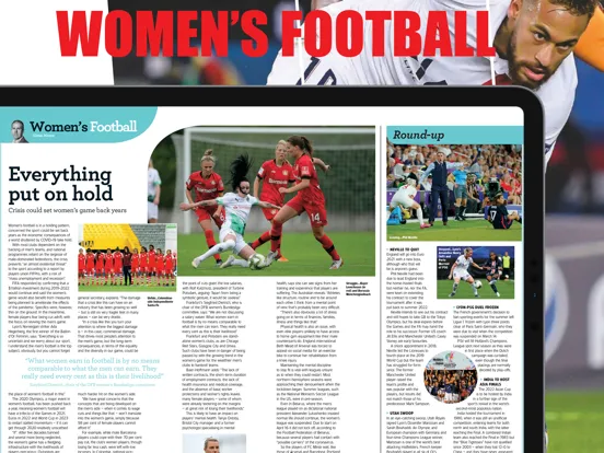 World Soccer Magazine iPad  स्क्रीनशॉट