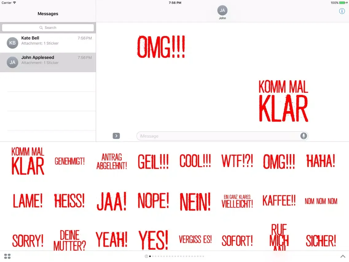 Abgestempelt! iPad  سکرین شاٹس